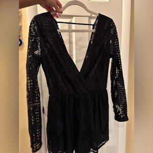 Lacey romper Charlotte Russe